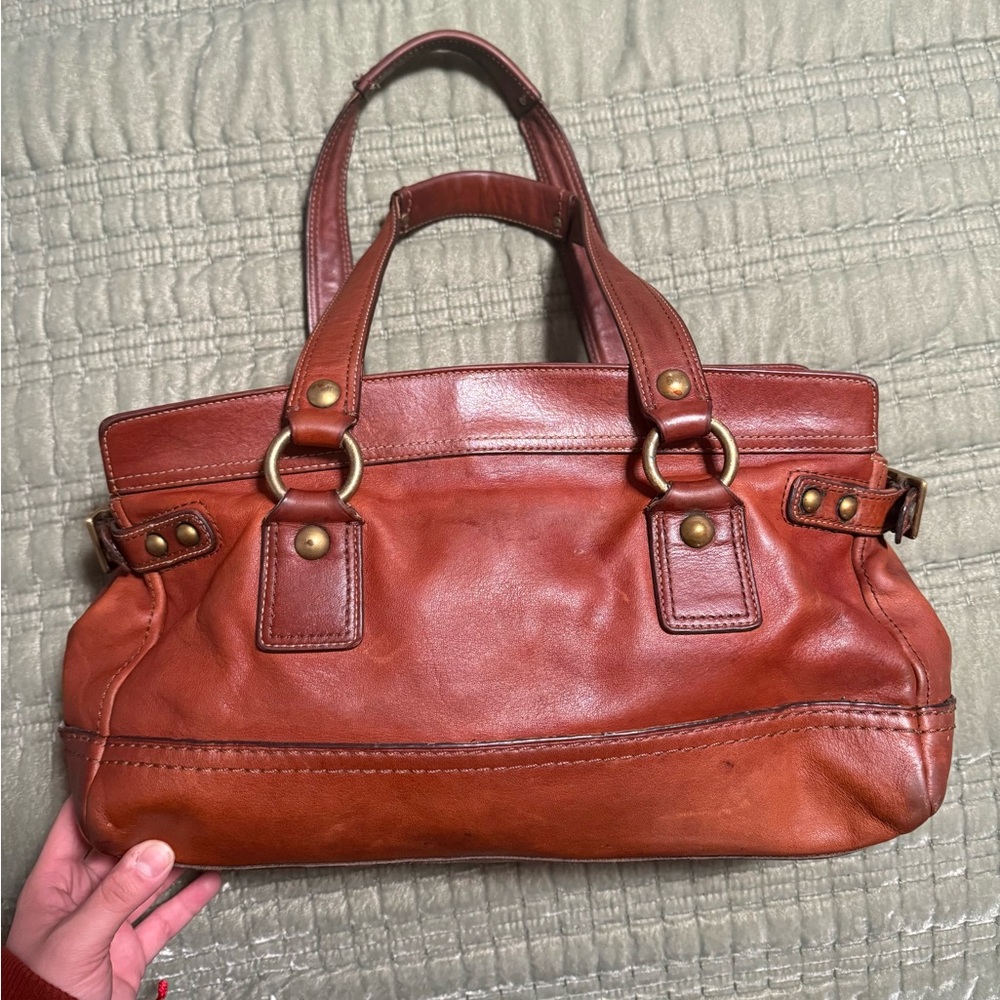 Vintage Coach Mandy Legacy 65th anniversary lining - Picture 2 of 8